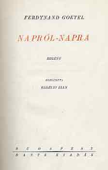 Ferdynand Goetel - Naprl-napra