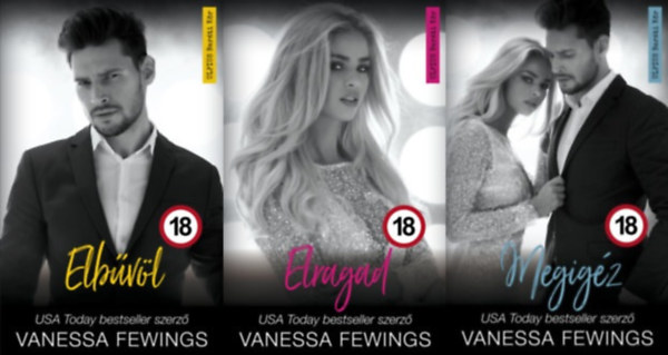 Vanessa Fewings - Elbűvöl sorozat 1-3. Elbűvöl+Elragad+Megígéz