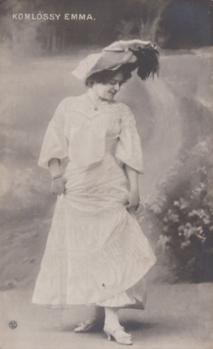 Koml�ssy Emma (1877-1944) (k�peslap)