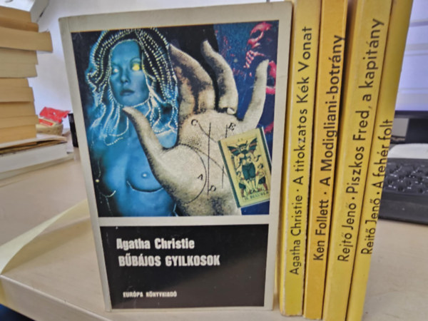 Ken Follett, Rejt Jen Agatha Christie - 4db krimi, KNYVMENT AJNLAT: Bbjos gyilkosok+ A titokzatos kk vonat+ A Modigliani-botrny+ A fehr folt