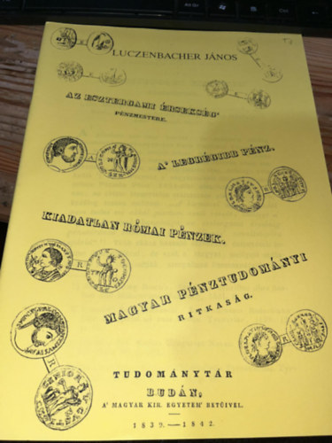 Luczenbacher János - Tudománytár 1839-1842