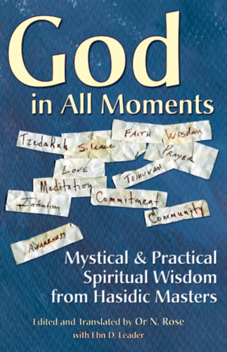 Or Rose Ebn Leader - God in All Moments: Mystical & Practical Spiritual Wisdom from Hasidic Masters (Jewish Lights Publishing)