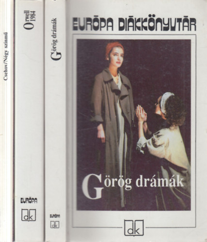 George Orwell, Csehov Trencs�nyi-Waldapfel Imre  (ford.) - 3 db. Dik�kk�nyvt�r (G�r�g dr�m�k + 1984 + N�gy sz�nm�)