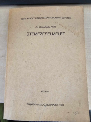 Racsm�ny Anna - �temez�selm�let