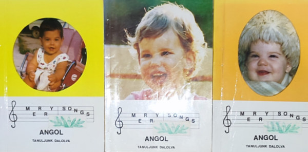 3db angol nyelv� dalosk�nyv - Tanuljunk dalolva sorozat-I-III. r�sz