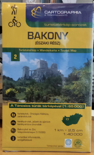 Bakony (szaki rsz) - turistatrkp