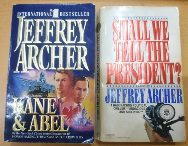 Jeffrey Archer - Kane & Abel + Shall We Tell the President? (2 ktet)