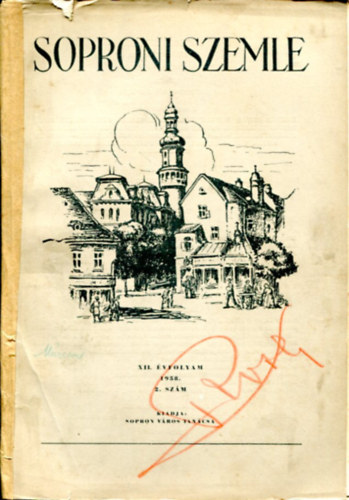Sopron - Soproni Szemle 1958 2.szám