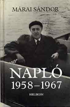 Mrai Sndor - Napl 1958-1967