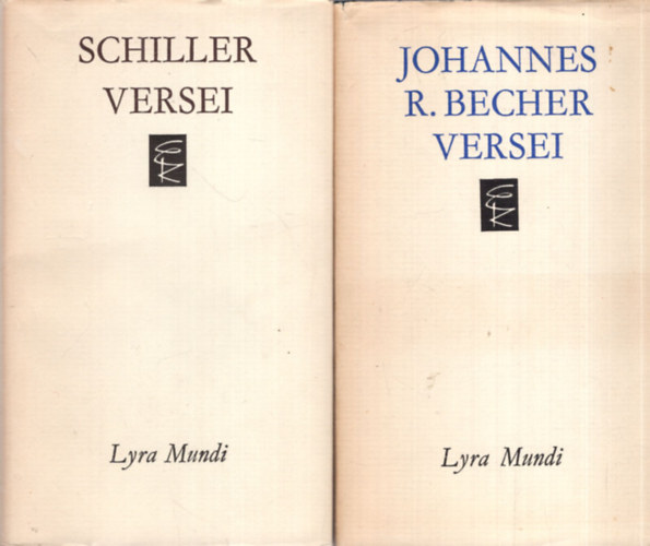 Csuka Zolt�n ford. Josip Vidmar - 5 db Lyra Mundi sorozat k�tete ( egy�tt ) 1. Schiller versei, 2. Joohannes R. Becher versei, 3. Robert Burns versei, 4. Mihail Lermontov versei, 5. France Preseren versei