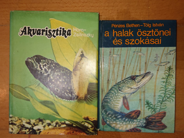 Horn-Zsilinszky Pnzes Bethen-Tlg Istvn - 2 knyv a halakrl: A halak sztnei s szoksai, Akvarisztiika