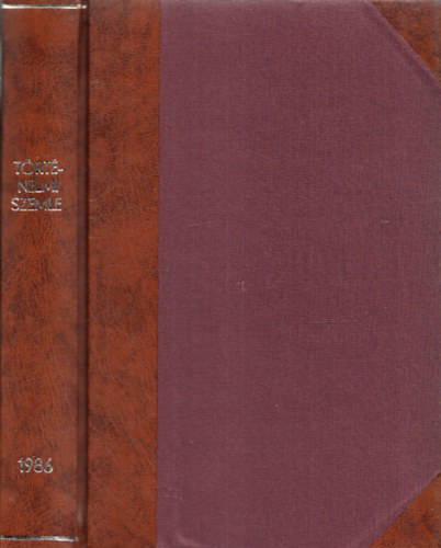 Történelmi szemle 1986/1-4. (Teljes évfolyam, egybekötve)