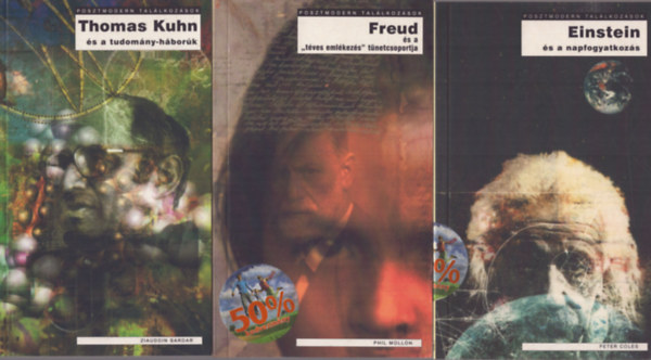 Phil Mollon, Peter Coles Ziauddin Sardar - 3 db posztmodern ktet: Thoma Kuhn s a tudomny-hbork - Freud s a tves emlkezs tnetcsoportja - Einstein s a napfogyatkozs
