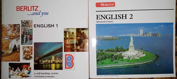 The BERLITZ Schools of Languages of America Inc. - BERLITZ  ...and you English 1-2. (a self-teaching system for speakers of hungarian + Advanced Course)