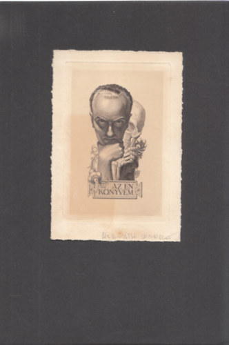 Ex Libris - Horvth Endre (1896-1954) (eredeti nyomat)