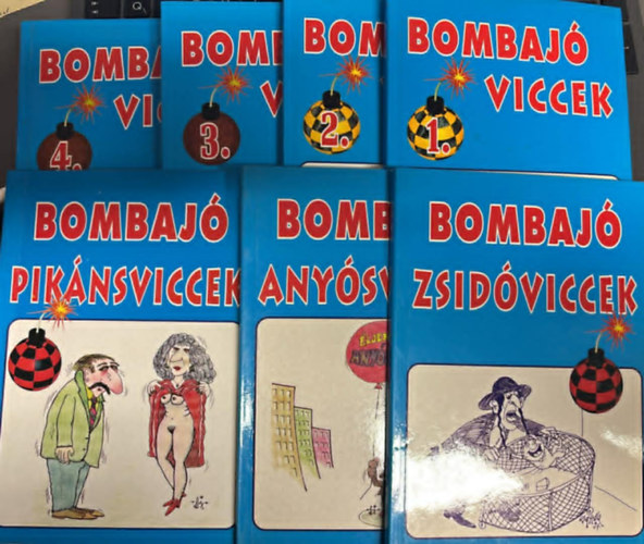 Nincs feltüntetve - Bombajó viccek 1-4, Bombajó pikánsviccek, Bombajó anyósviccek, Bombajó zsidóviccek