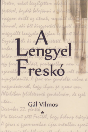 Gl Vilmos - A lengyel fresk