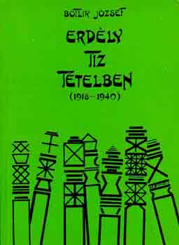 Botlik J�zsef - Erd�ly t�z t�telben (1918-1940)