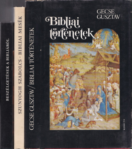 2 db knyv a Biblirl: Bibliai trtnetek + Bibliai mesk + Beszlgetsek a Biblirl