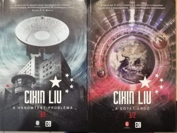 Cixin Liu - H�rostest-triol�gia I. �s II. (A h�romtest-probl�ma, A s�t�t erd�)