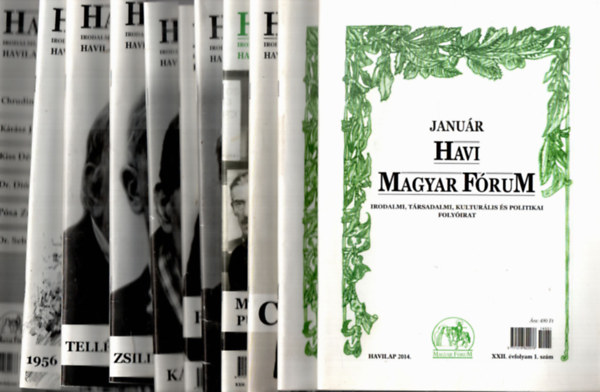 Havi Magyar F�rum 2014. (teljes �vfolyam sz�monk�nt)