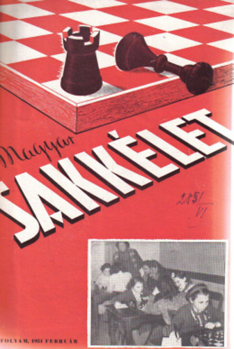Magyar sakklet I.vfolyam, 1952 prilis