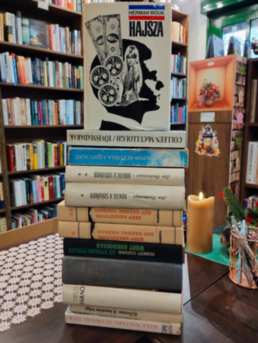 Herman Wouk, Colleen  McCullough, A.J.Cronin, Lion Feuchtwanger, (Ismeretlen k�nai szerz� a XVI. sz�zad v�g�r�l), Robert Coover, Charles Dickens, Prus, Alexandre Dumas, Mika Waltari - ---