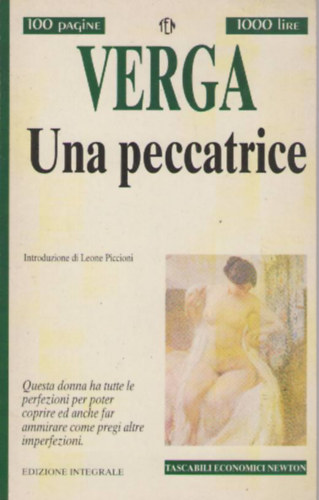 Giovanni Verga - Una peccatrice