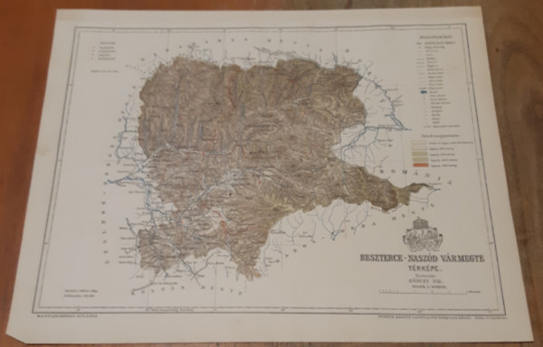 Beszterce-Naszód Vármegye térképe