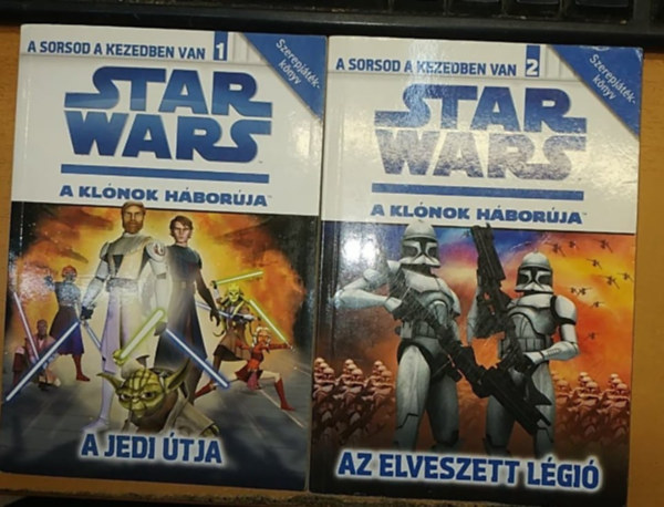 Jake T. Forbes Tracey West - Star Wars: A klónok háborúja - A sorsod a kezedben van: A Jedi útja (1.) + Az elveszett légió (2.) (2 kötet)