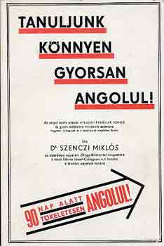 Dr. Szenczi Mikl�s - Tanuljunk k�nnyen gyorsan angolul!