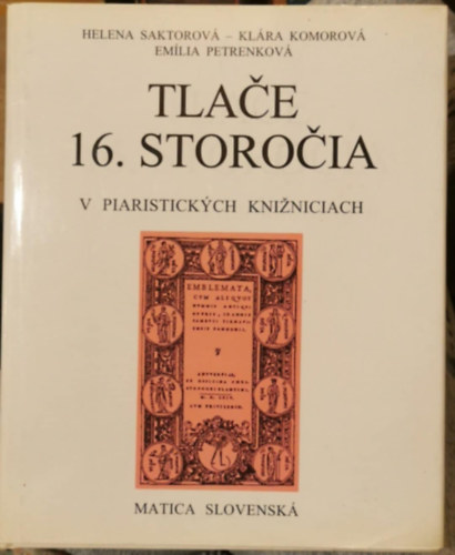 16. sz�zadi nyomatok piarista k�nyvt�rakban II.