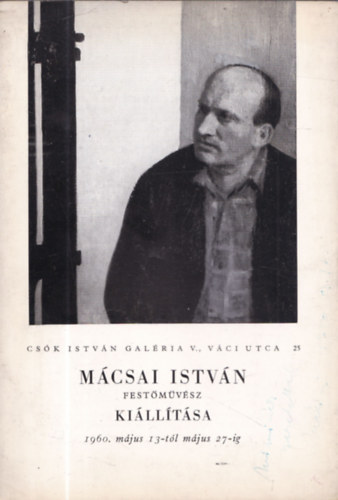 Dr. Fehr Zsuzsa - Mcsai Istvn festmvsz killtsa 1960. mjus 13-tl mjus 27-ig (dediklt)