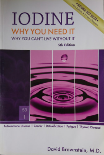 David Brownstein - Iodine- Why you need it why you can't live without it