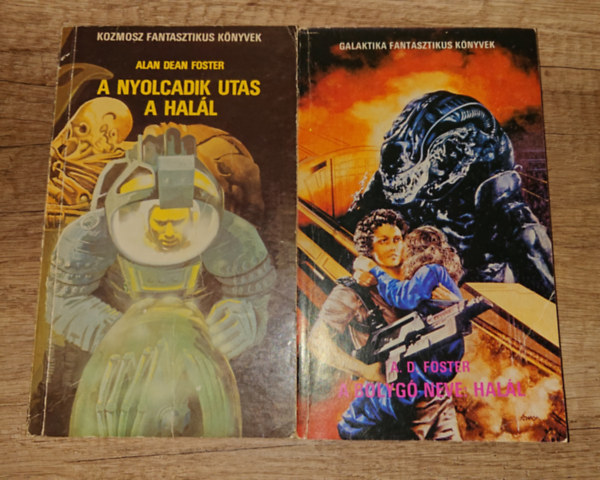 Alan Dean Foster - 2 kultikus reg�ny A. D. Fostert�l: A nyolcadik utas a hal�l, A bolyg� neve hal�l