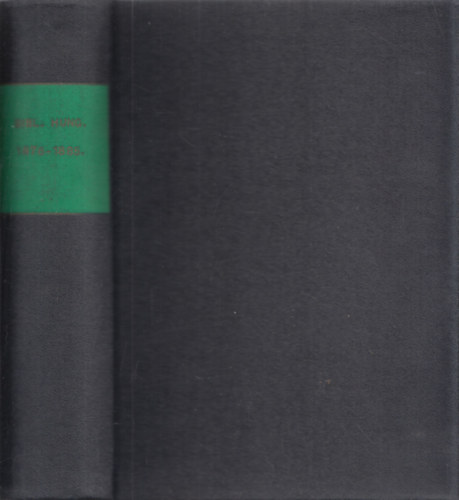 Kiszlingstein Sndor - Magyar Knyvszet 1876-1885 Vol. II. (reprint)