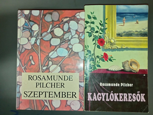 Rosamunde Pilcher - 2 db Rosamunde Pilcher regény: Szeptember + Kagylókeresők