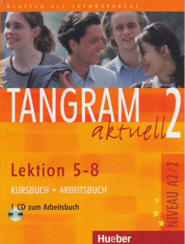 Tangram Aktuell 2 Lektion 5-8 Kursbuch+Arbeitsbuch