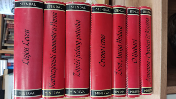 Stendhal - Stendhal m�vei szerbhorv�t nyelven (7 k�tet)
