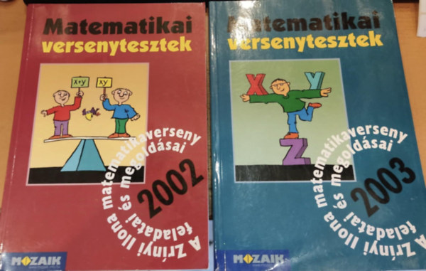 Csords Mihly, Nagy Tibor - 2 db Matematikai versenytesztek 2002 + 2003