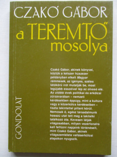 Czak� G�bor - A Teremt� mosolya