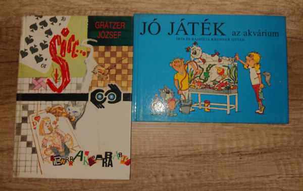 Grätzer József, Krenner István - 2 klasszikus foglalkoztató gyerekeknek: Sicc!, Jó játék az akvárium