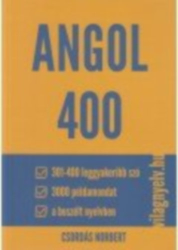 Csordás Norbert - Angol 400