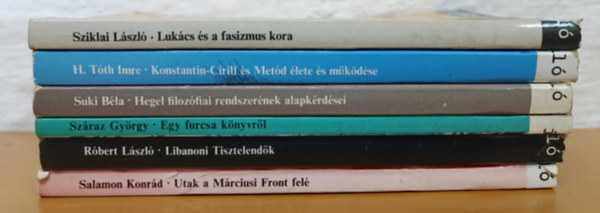 H. Tth Imre, Suki Bla, Szraz Gyrgy, Rbert Lszl, Salamon Konrd Sziklai Lszl - Gyorsul id knyvcsomag