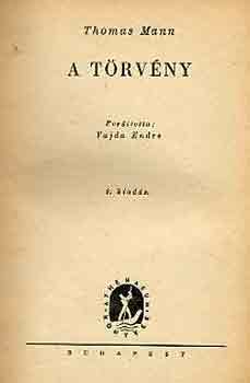 Thomas Mann - A t�rv�ny (Mann)