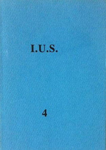 I.U.S. 4. Magnó (Válogatás az Irodalmi Újság Sorozat lapszámaiból)