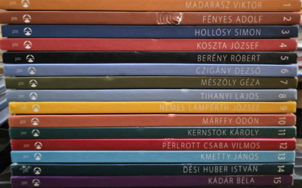 A Magyar Festészet Mesterei II. sorozat 1-15. kötet