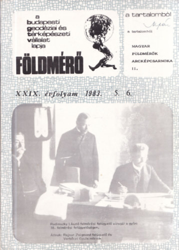 Raum Frigyes  (szerk.) - Magyar fldmrk arckpcsarnoka II. (1983/5-6.)