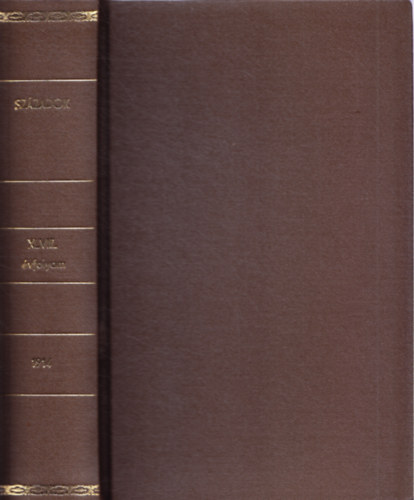 Sz�zadok XLVIII. �vfolyam, 1914