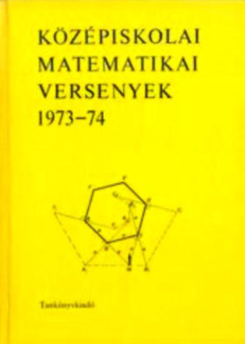 2db k�nyv- K�z�piskolai Matematikai versenyek 1971-72, 1973-74